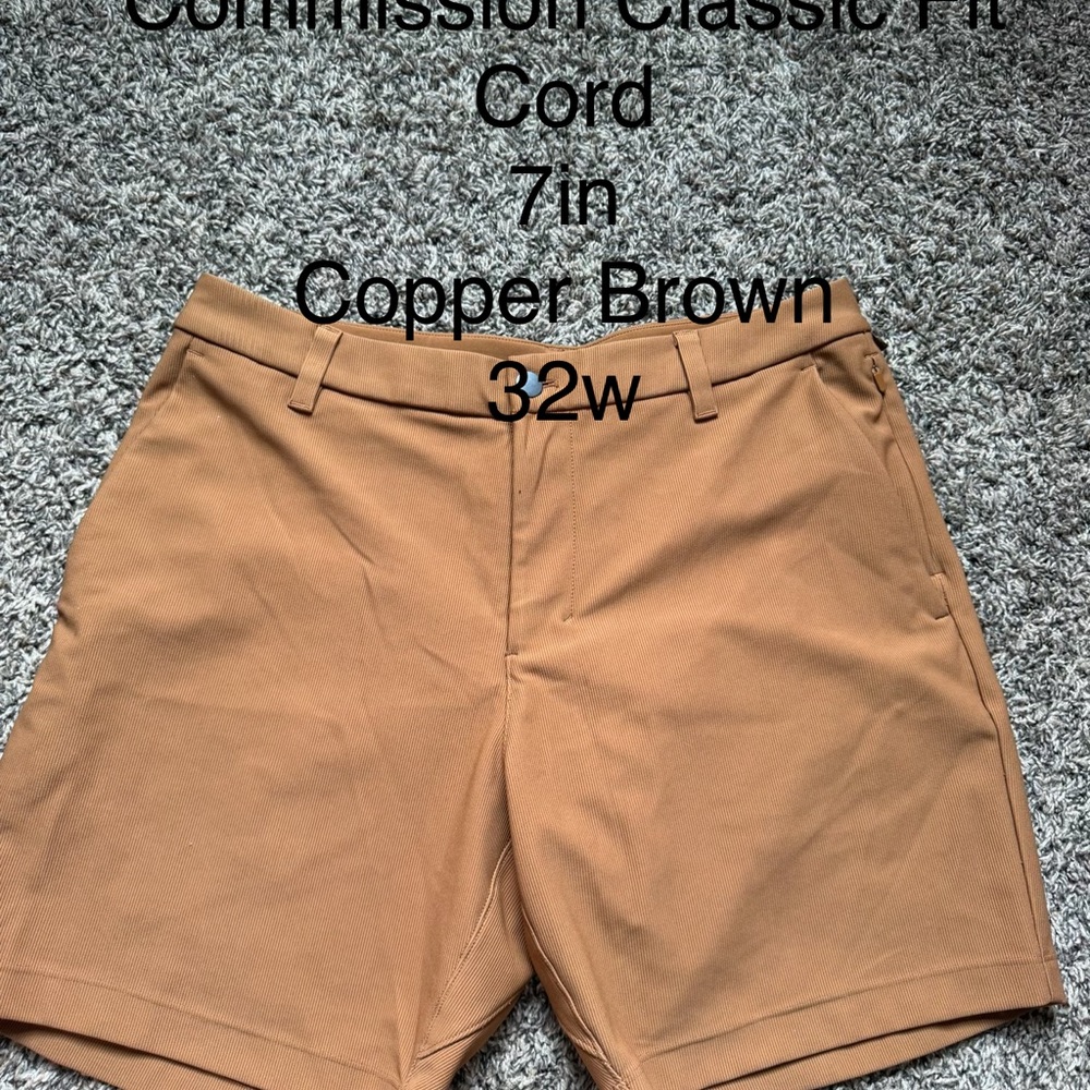 lululemon athletica Copper Brown Hybrid Shorts